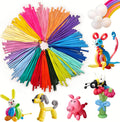 Skiennix 260 Long Balloons - 200 Pack Thick Twisting Balloons for Animal Shapes | Party Decorations