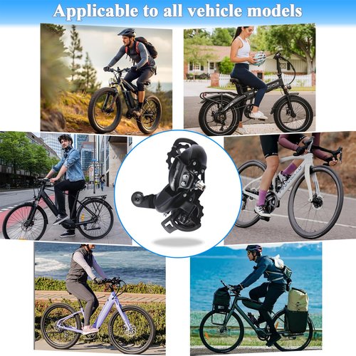 RD-TX800 8 Speed Rear Derailleur, Direct Mount for Hybrid, Commuter, Mountain, Road & Snowmobile Trail Bikes, Universal Replacement with High Compatibility