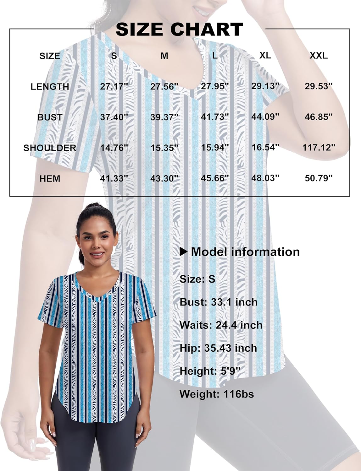 Skiennix Short Sleeve Workout Shirt - Loose Fit V-Neck Exercise Top for Yoga & Gym | Dry Fit, Comfortable