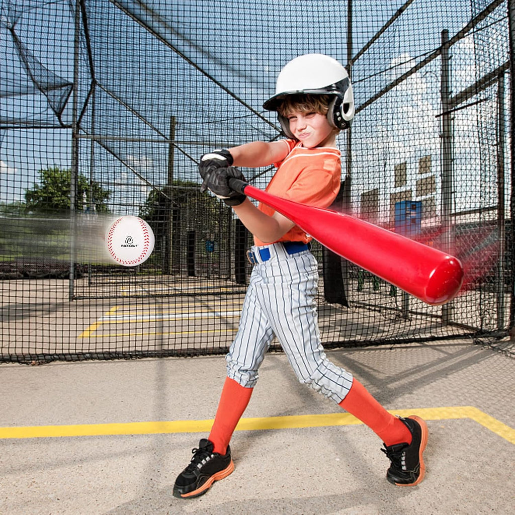 PACKGOUT Soft Foam Baseballs - Ideal Practice & Replacement Balls for Kids and Teenagers