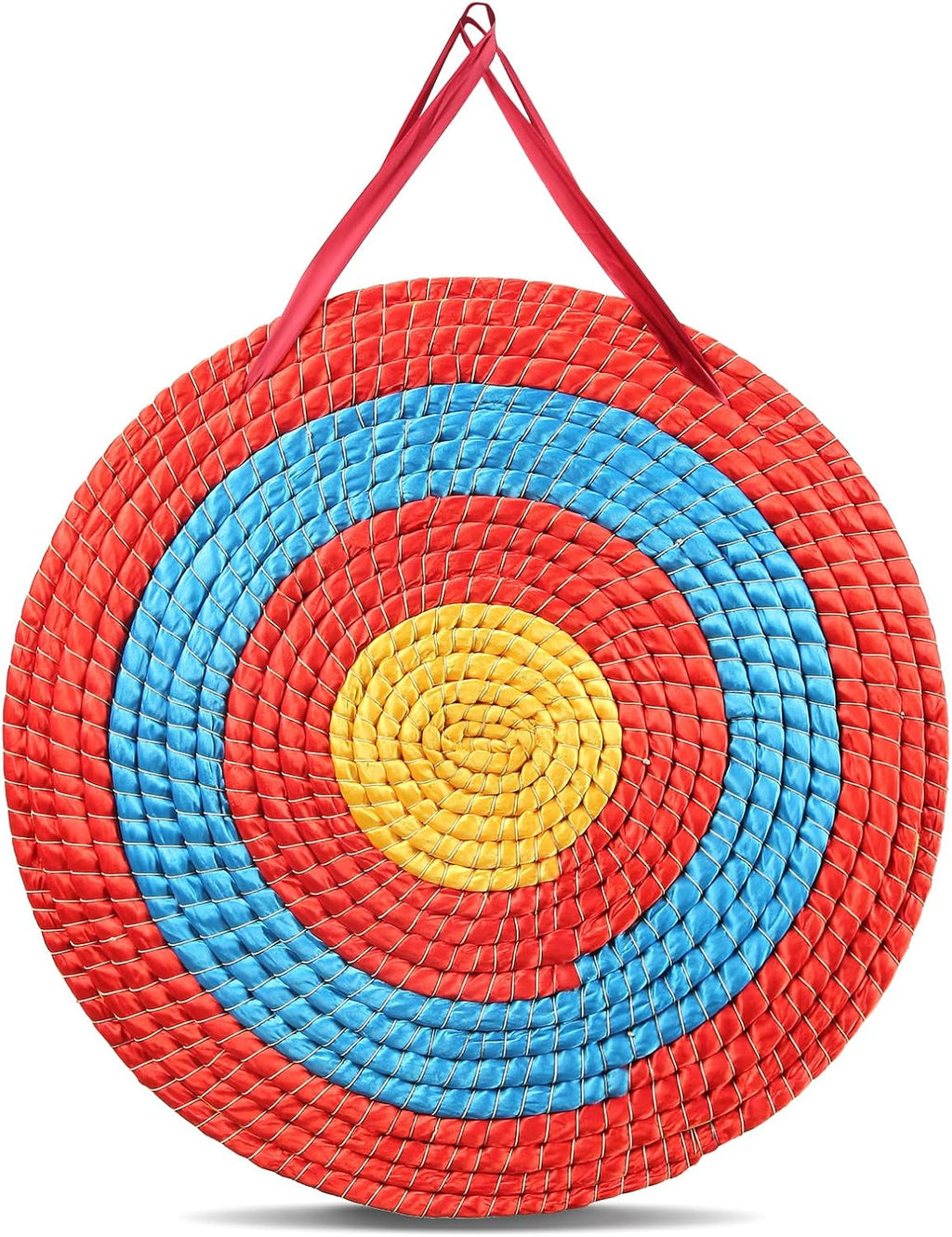 VEVOR 20" Round Straw Archery Target - Traditional Solid Straw Design for Backyard Use