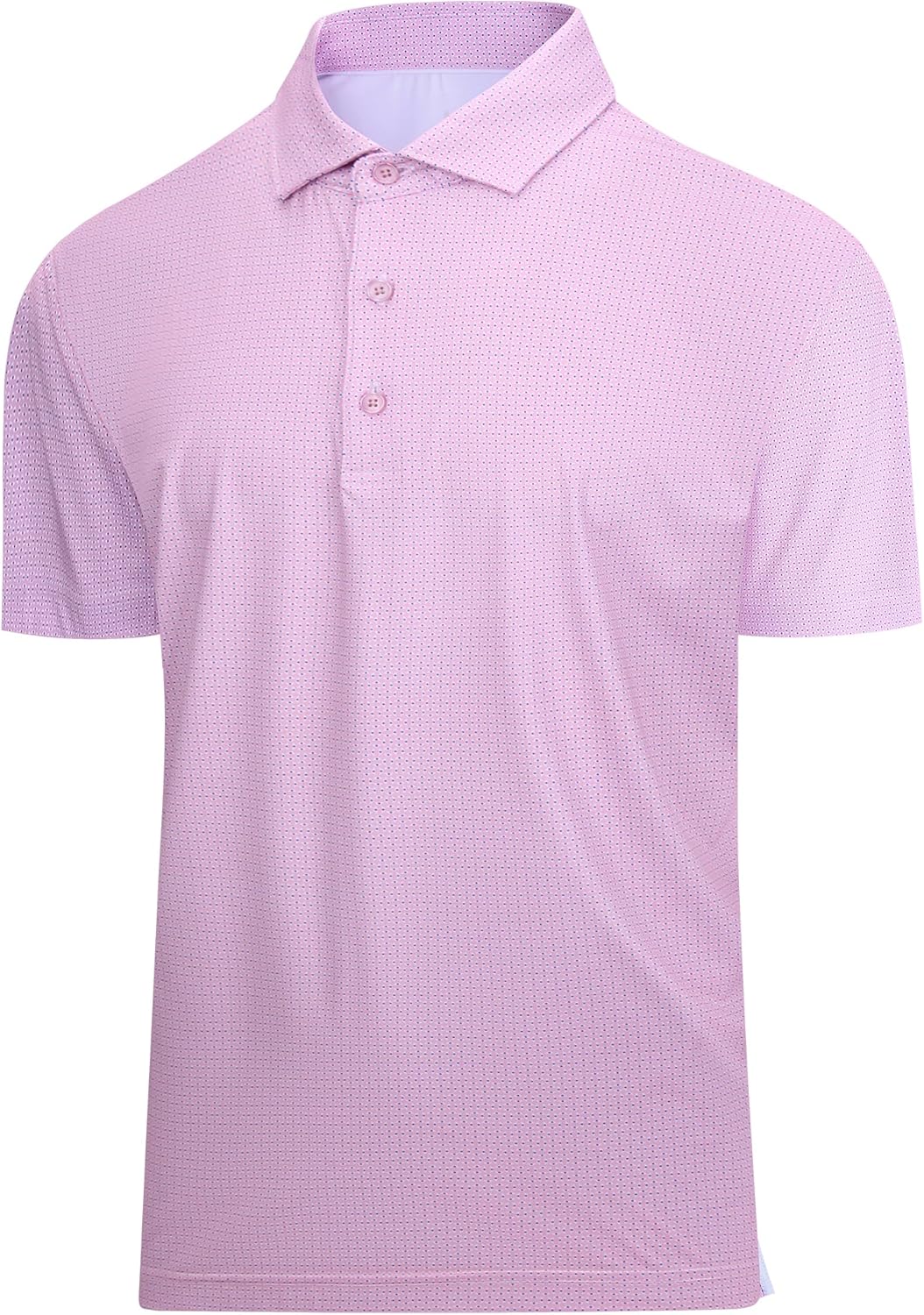 SAMERM Men's Golf Polo Shirt - Short Sleeve Moisture-Wicking Performance Tee | Casual Print Design