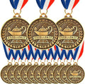 GOLDGE 36Pcs Bronze Winner Medals - 2'' Awards with Neck Ribbons for Academic Competitions & Graduation
