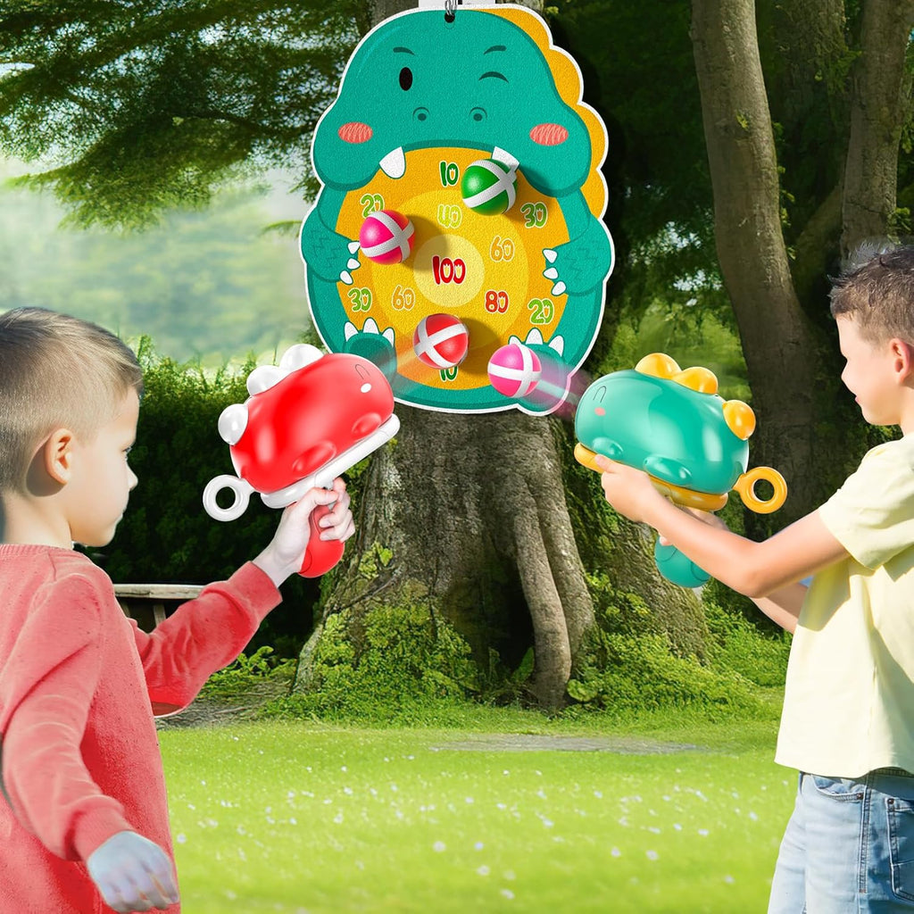 Bennol Outdoor Dinosaur Dart Game - Fun Indoor & Outdoor Toy for Kids Ages 3-8 | Perfect Birthday Gift
