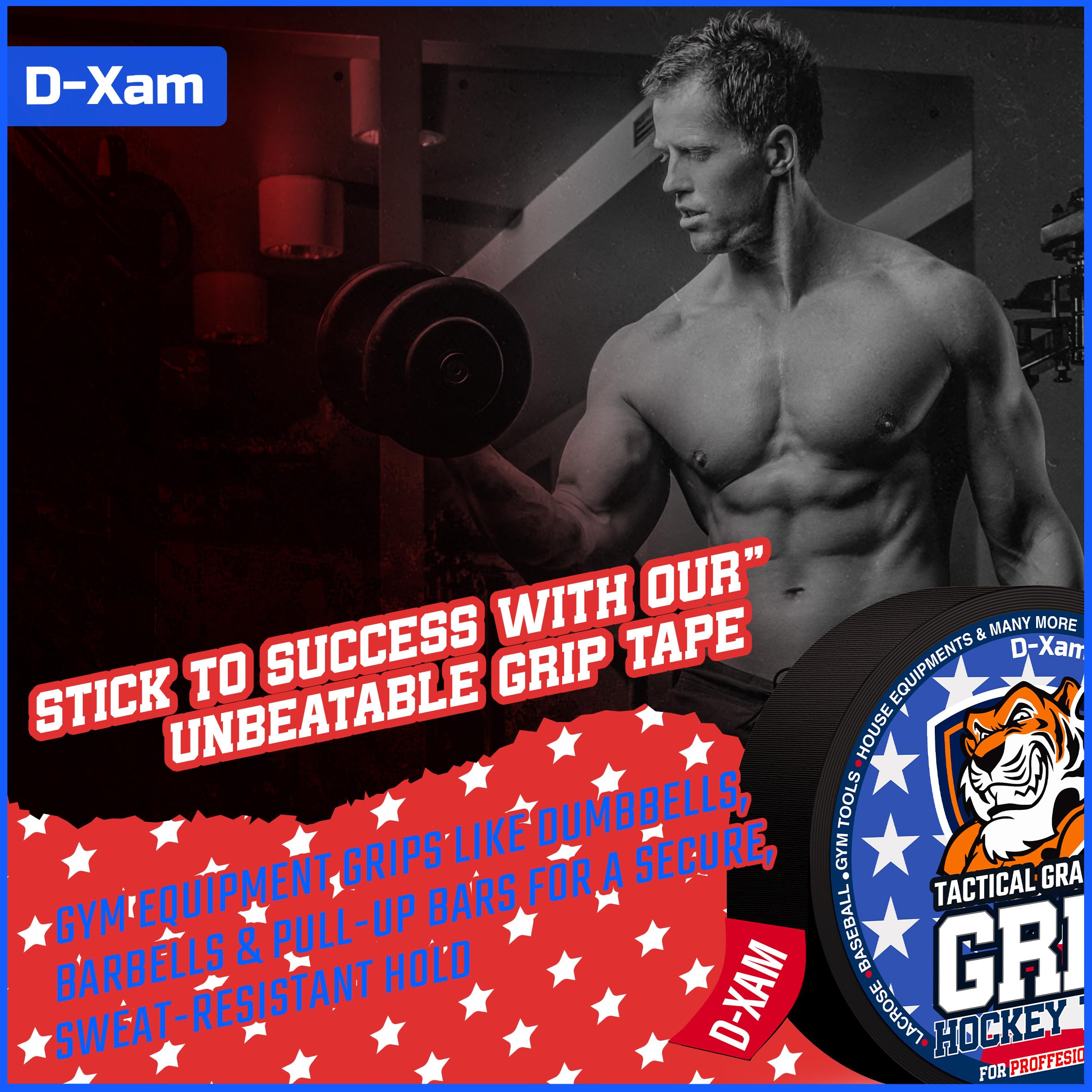 Hockey Tape Black Grip Tape 2 Roll Athletic Sports Tape 1inch Multipurpose Cloth Tape for Lacrosse Stick Handles Pullup Bars Tools Fingers - Water-Resistan Protect from Scratches Smudges Goon Tape