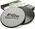 Elite Sportz Core Sliders - Dual-Sided Gliding Discs for Full Body Workouts | Pack of 2, Compact Design