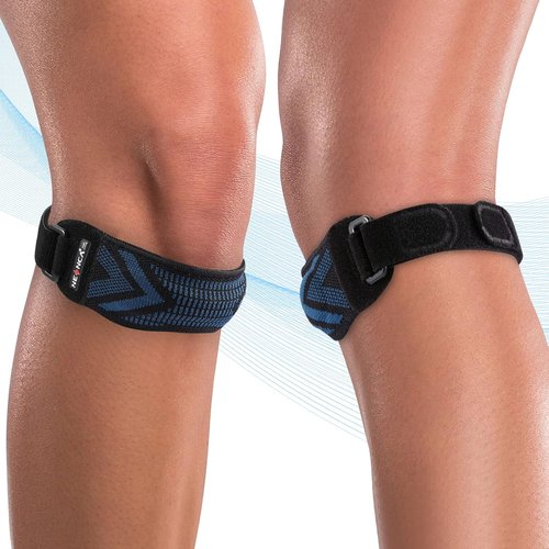 NEENCA Knee Strap Brace - Patella Tendon Support with Gel Pad for Pain Relief | Ideal for Runners & Athletes