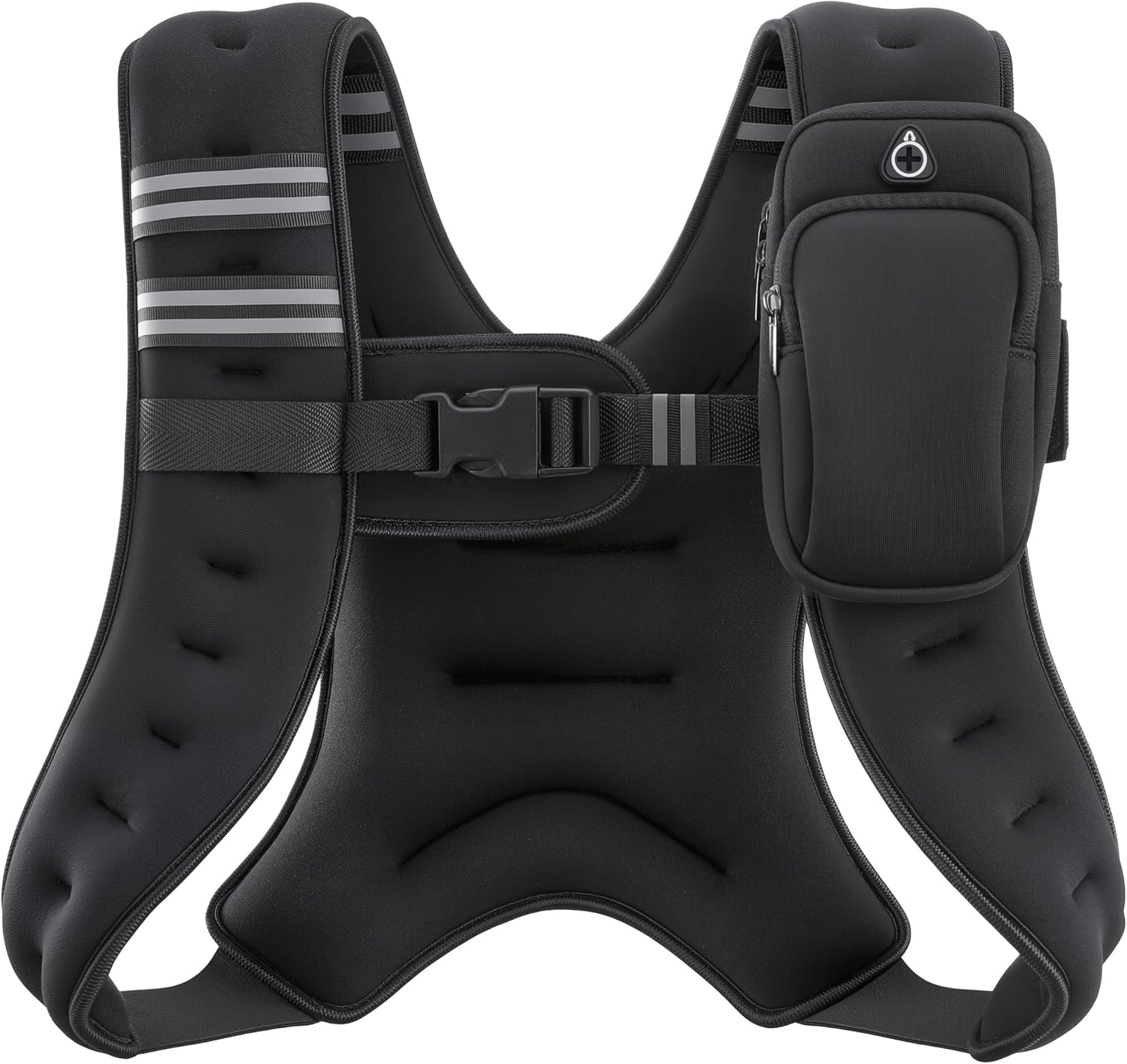 ZELUS Weighted Vest - Adjustable 6lb to 30lb for Enhanced Workout, Strength Training & Running