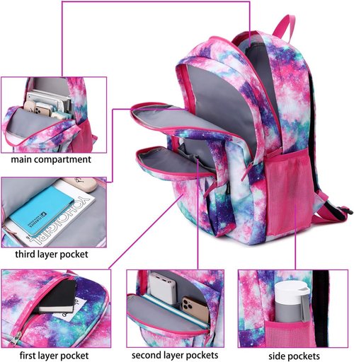 Abshoo Classical Basic Travel Backpack - Water Resistant Bookbag for School | Stylish & Durable