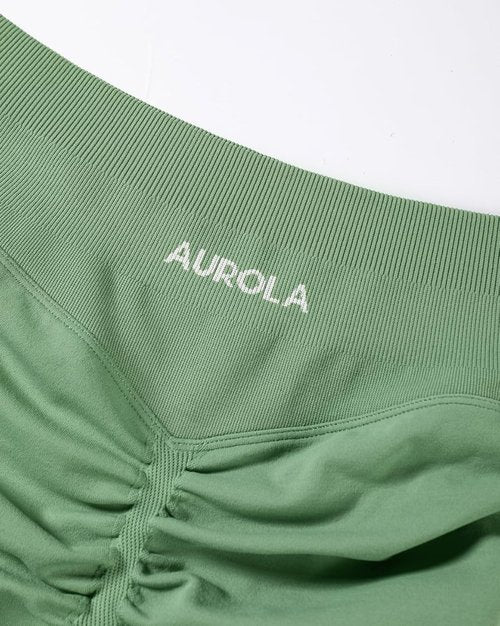 AUROLA Workout Shorts for Women - No Roll Up, Squat Proof, Seamless Compression | Various Sizes Available