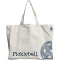 Pickleball Bag Canvas Tote Bag Aesthetic for Women, Cute Reusable Thick Cloth Cotton Bags for Shopping Beach Trendy Pickleball Gifts PICKLEBALL Bag