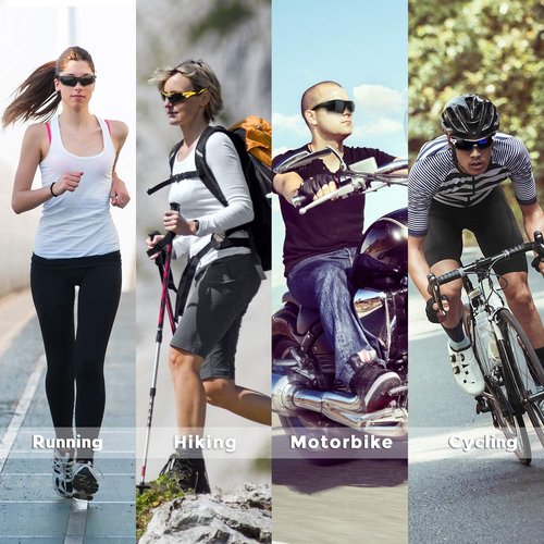 BEACOOL Polarized Sports Sunglasses - Versatile TAC Glasses for Men, Women & Youth | Ideal for Baseball, Cycling, Fishing & More