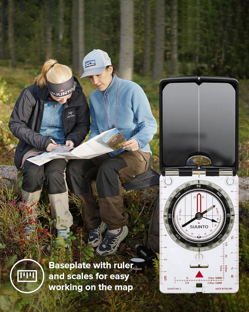 SUUNTO MC-2 Compass - Professional-Grade Navigation Tool for Serious Hikers & Adventurers