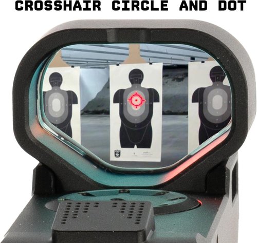 Monstrum Ares V2 Red Dot Sight - Open Reflex Design with Shake Awake Feature for Rifles