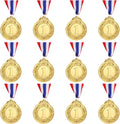 Simpeak Winner Medals - 12-Piece Olympic Themed Awards for Sports Ceremonies | 2 Inches