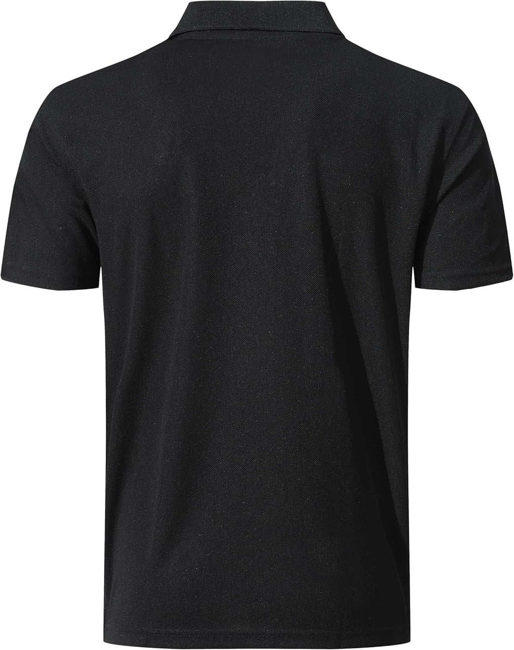 Skiennix Men's Quick-Dry Polo Shirt - Short Sleeve Performance T-Shirt for Golf & Casual Wear