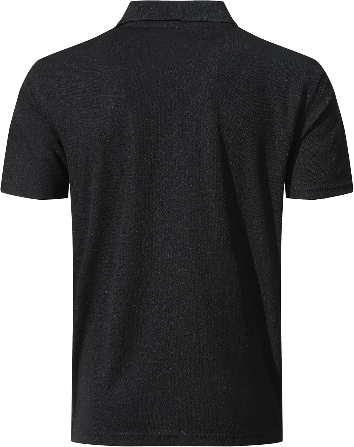 Skiennix Men's Quick-Dry Polo Shirt - Short Sleeve Performance T-Shirt for Golf & Casual Wear