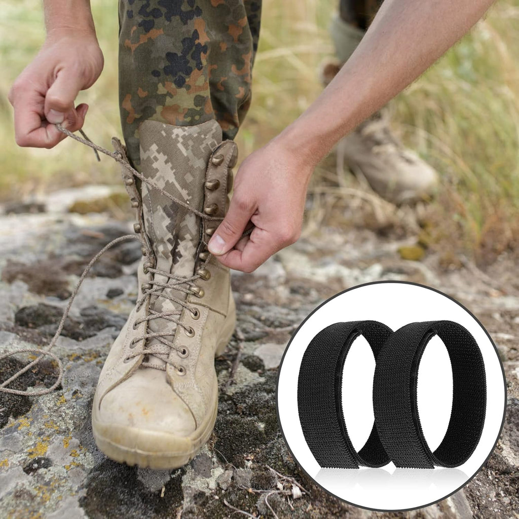 Sibba Boot Blousers - Elastic Ankle Strap Boot Straps for Hunting, Gardening & Hiking | Adjustable Fit