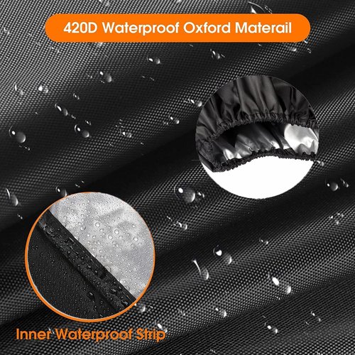 Under Desk Treadmill Cover, Waterproof and Dustproof Walking Pad Cover Fit for 48"-56" Inch Portable Folding Treadmills Home & Office UV Protection Walking Pad Treadmill Covers (Black)-55" Lx28 Wx6 H