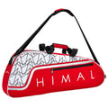 UNIHIMAL Tennis Bag for Men Women Holds 3 Rackets， Large Capacity Racquet Bags with Protective Pad, Removeable Shoulder Strap