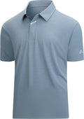 Esabel.C Golf Shirts for Men - Moisture-Wicking Short Sleeve Performance Polo | Active Fit