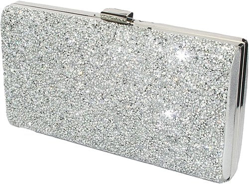 Covelin Women's Rhinestone Evening Clutch Bag - Elegant Handbag for Special Occasions