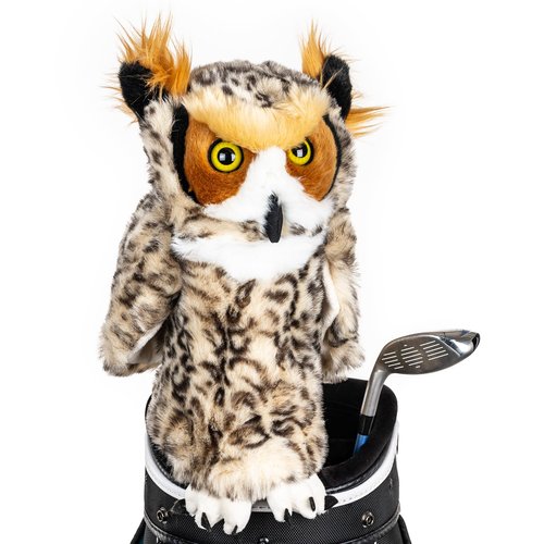 Daphne's Headcovers Owl Driver Headcover | Premium Driver Headcovers | Funny Golf Club Covers | Stylish Protection for Your Clubs | Men's Golf Gear | Driver Headcover for Men and Women