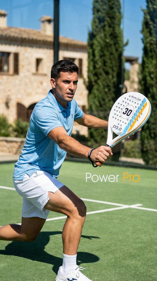 P.ala Montecarlo 360g Full Power Carbon Padel Racket – 100% Carbon Fiber Frame, 3D Spin Texture, EVA Memory Flex Core, Lightweight 350–360g Design, Racing-Inspired, Designed in California