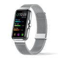 Fitness Tracker with 24/7 Continuous Heart Rate, Blood Oxy-gen Monitor, Smart Watch with Sleep Monitor, IP68 Waterproof Activity Tracker Step Counter for Women Men (Silver)