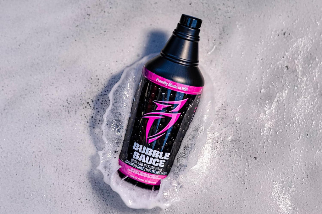 Bubble Sauce Advanced Sheeting Boat & RV Soap - Ideal for Fiberglass, Painted Surfaces & More | 32 oz.