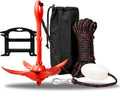 Young Marine Grapnel Anchor Kit - Lightweight 3.5 lbs for Small Boats, Kayaks, PWC & Jet Skis