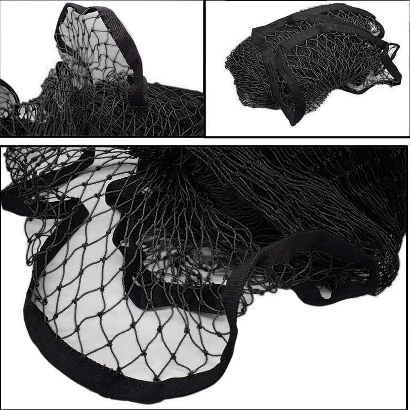 Obokidlyamor 2PCS Shank Net Golf with Two Sandbags+Golf Screen Bag+10pcs Grommet Ropes for Golf Hitting Nets Frame Simulator Impact Screen Sand Bags Side Net (2 PCS Shank Nets)