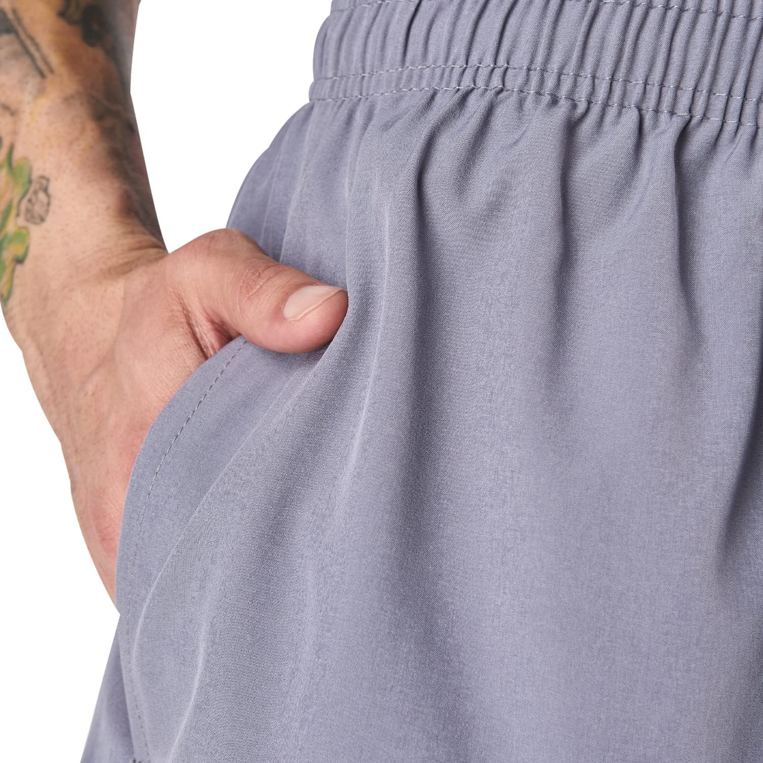 Skiennix Men's Athletic Running Shorts - Quick Dry 4-Pack | 7-Inch Inseam Gym Wear