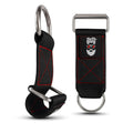 THEFITGUY Dumbbell & Barbell Loading Straps | Attachment Straps for Dips, Pullups, Squats | Ultra Strong, Heavy Duty & Secured | Attach any Dumbbell & Barbell to any Dip Belt | 8” & 6” Straps Included