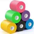 Skiennix Pre-Wrap Athletic Tape - Multi-Color Foam Underwrap for Sports | 6-Pack Set