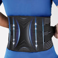 KKM Back Brace for Lower Back Pain Relief - Breathable Support Belt for Herniated Disc & Sciatica | XL Size