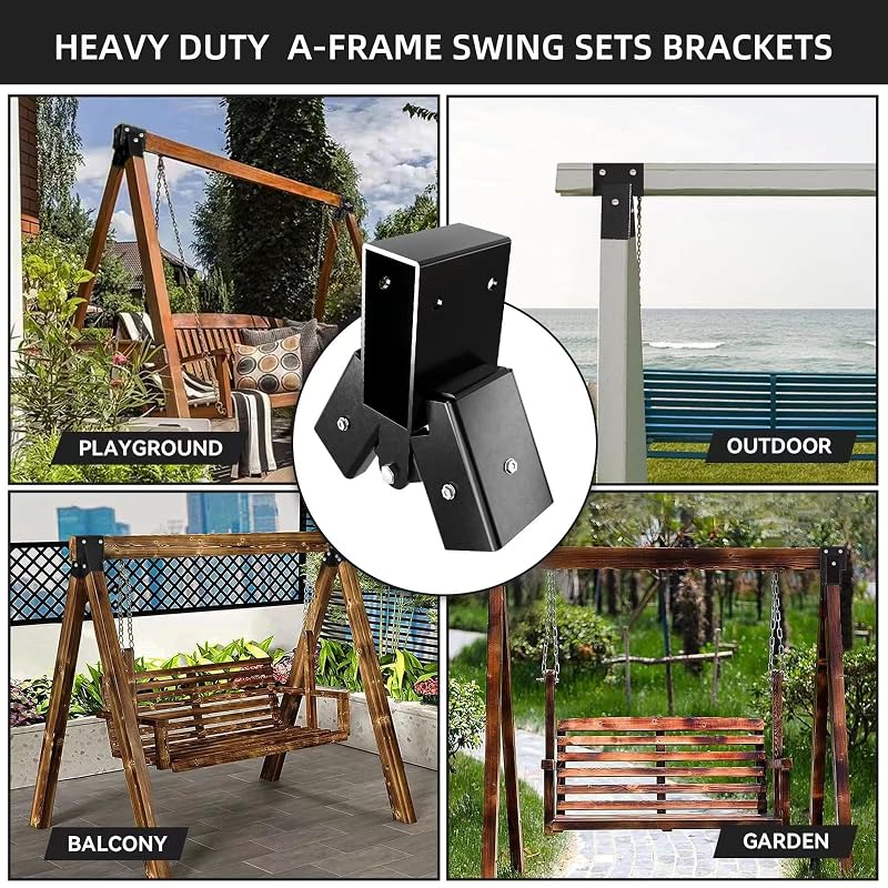 2x4 Target Stand Kit – Heavy-Duty Saw Horse Brackets (2 Pack) for Shooting & Archery