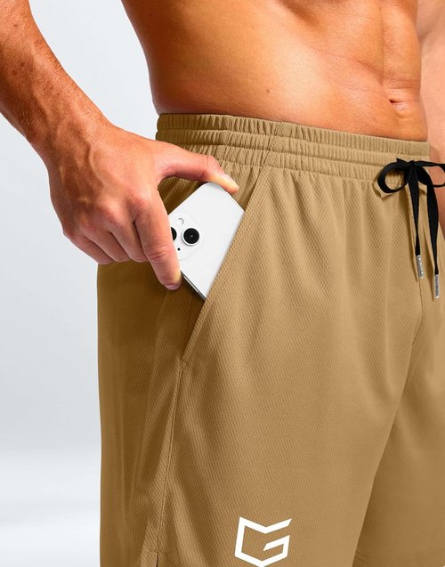 G Gradual Men's Athletic Workout Shorts - Lightweight Quick-Dry Gym & Basketball Shorts | 5"/7"/9" Sizes