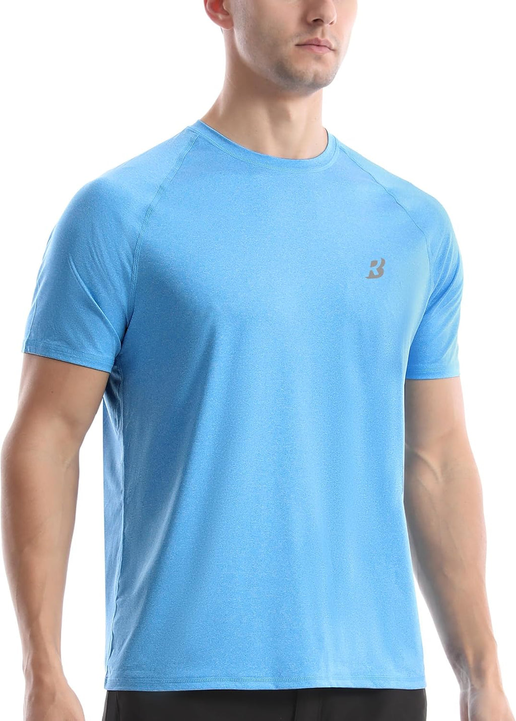 Roadbox Swim Shirts | Short Sleeve UV Protection UPF 50+ Fishing Rash Guard for Men