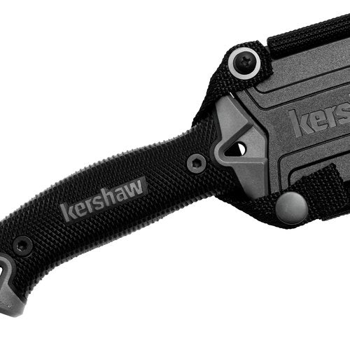 Kershaw Camp 10 Machete, 10" High Performance Carbon Steel Blade, Glass-Filled Nylon Handle, Includes Protective Blade Sheath, Ideal for Camping and Outdoor Chores