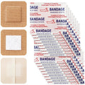 Marsui 200 Pcs Adhesive Spots Bandages Square Tan Adhesive Bandages Flexible Non Latex Knuckle Fingertip for Small Incisions Wound Care Discreet First Aid and Hides Skin Spots(1.5")