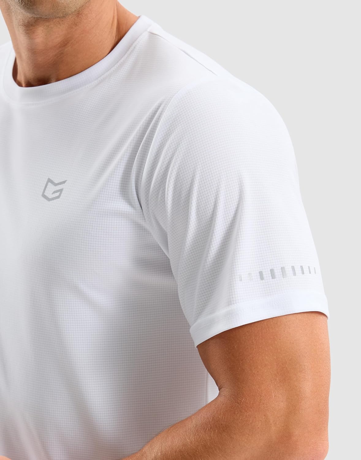 Skiennix Men's Breathable Workout T-Shirts - Lightweight Dry Fit UPF 50+ Cooling Tee for Running & Hiking