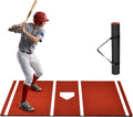 Skiennix Baseball Batting Mat - Non-Slip Turf for Hitting Practice | 6x4/10x3.8/12x6FT Sizes Available