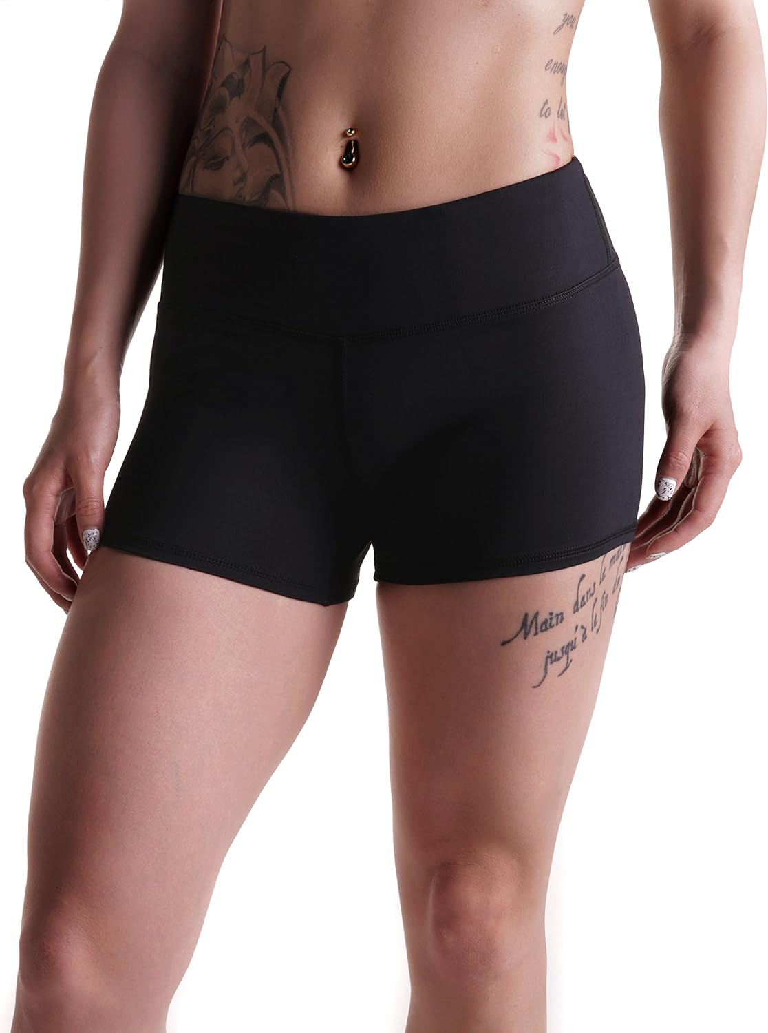Tough Mode Women's Compression Shorts - 3" Athletic Workout & Volleyball Gear | Comfortable Fit