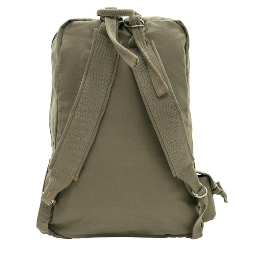 Olive Drab Vintage Canvas Flight Bag