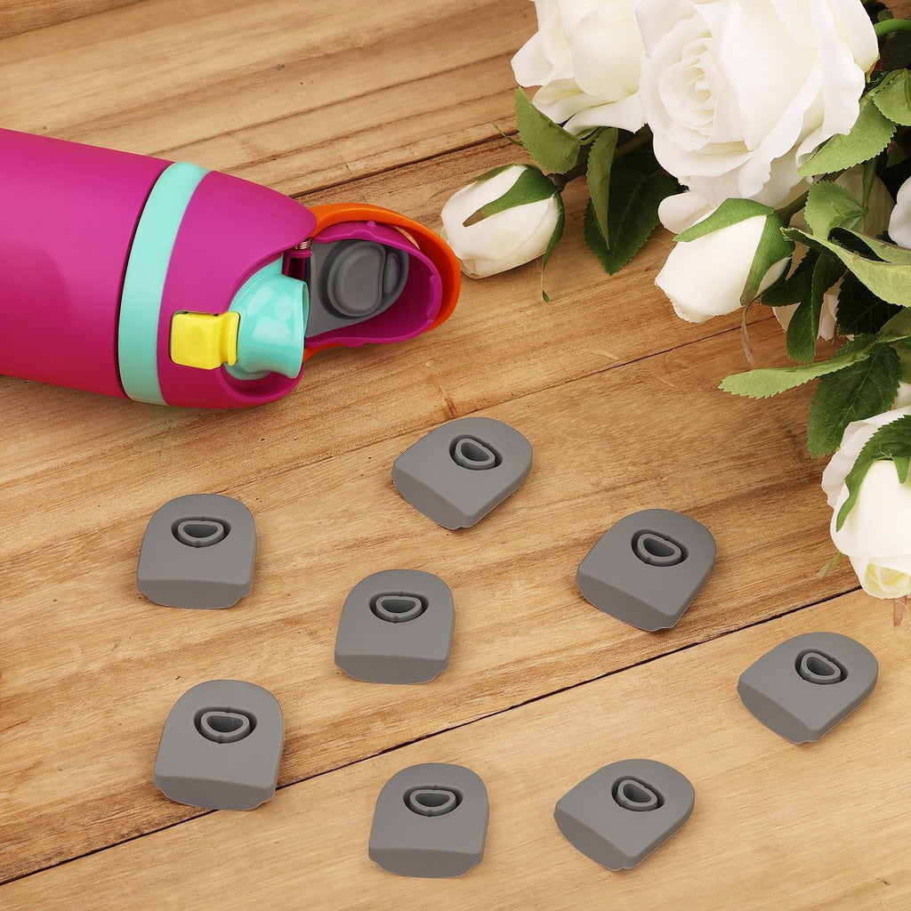Owala Water Bottle Lid Replacement - 8-Pack BPA-Free Silicone Stoppers for 24oz & 32oz Bottles