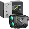 Flysocks Golf Rangefinder - 1200 Yards Laser Finder with Slope & 7X Magnification | Rechargeable with Flagpole Lock