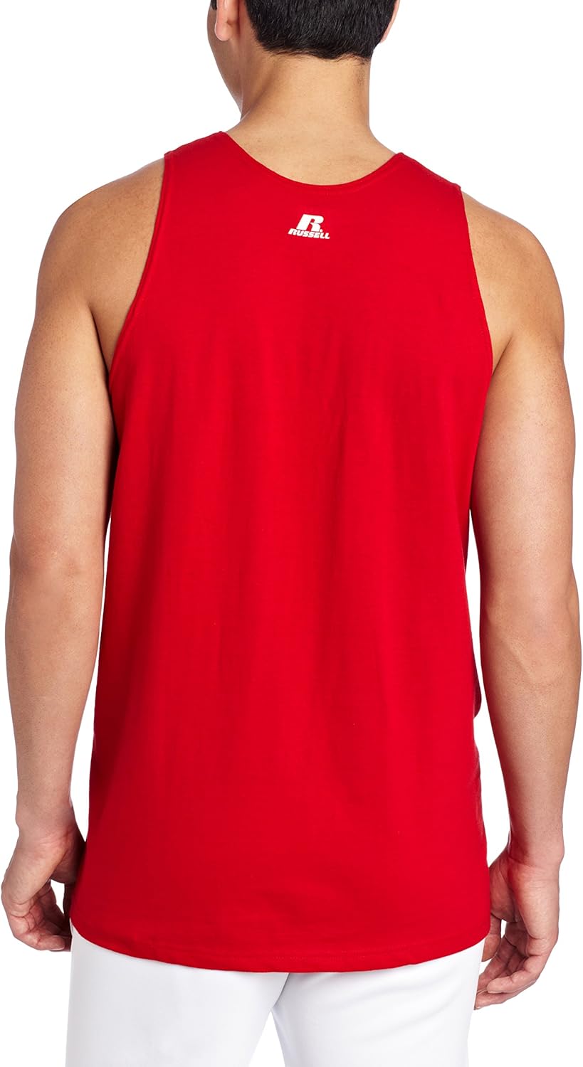 Russell Athletic Men's Cotton Tank Top - Comfortable & Breathable | Perfect for Everyday Wear