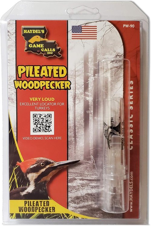 Haydel's Game Calls Inc. PW-90 Pileated Woodpecker Call, Turkey Locator Call