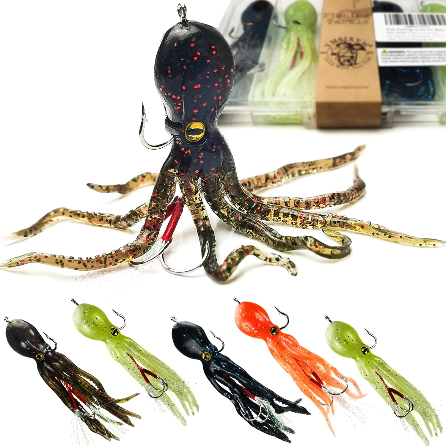 Skiennix Soft Fishing Lures - Pre-Rigged Shad Minnow Swimbaits for Bass & Trout | Sinking Jigs for Freshwater & Saltwater